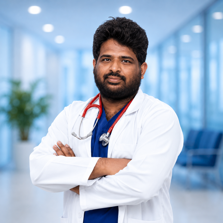 Portrait of Dr Rokandla Prashanth Rao, Anaesthesiology specialist at Wellness Hospitals